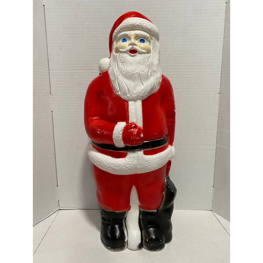 Union Products Blow Mold Santa Claus 22 Inch Vintage Christmas Decor 75583